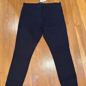 j crew skinny straight leg dark blue navy pants - size 8